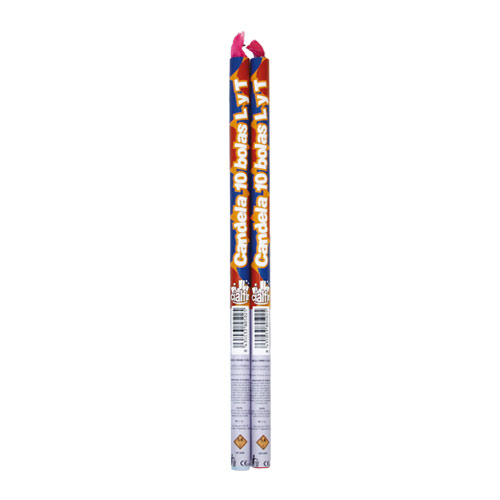 Candela 10 Bolas L y T (2 und)