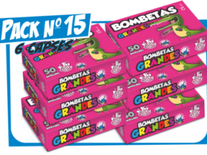 PACK Nº15 BOMBETAS x 6