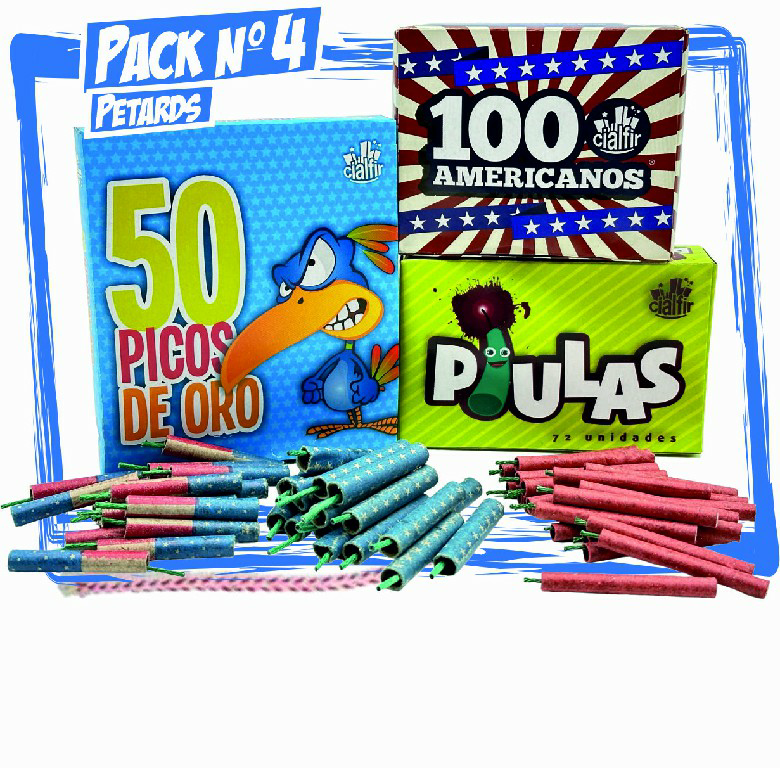 PACK Nº4 PETARDOS PQ.
