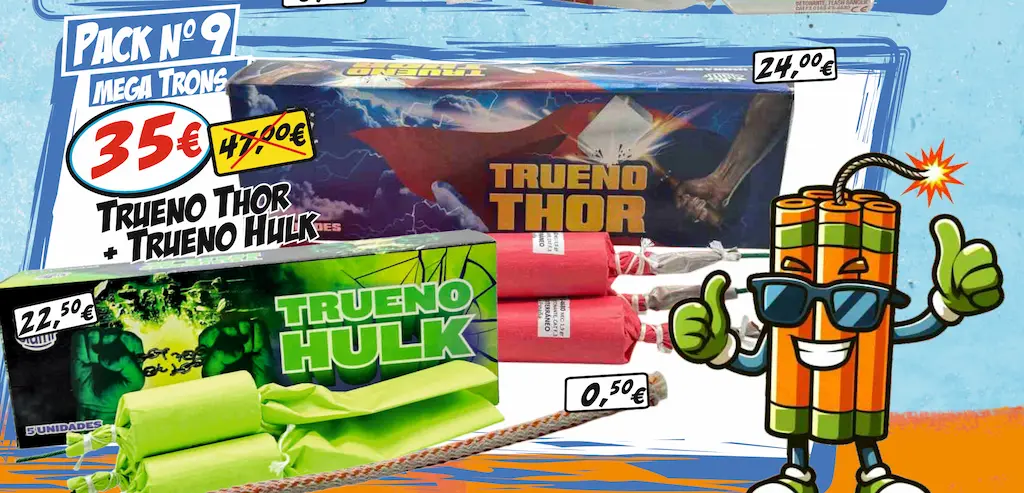PACK Nº9 TRUENOS MEGA